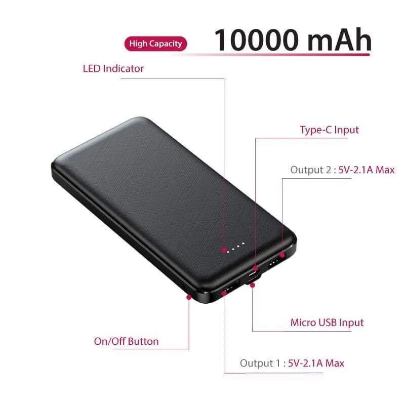 10000mAh Econpower Power Bank