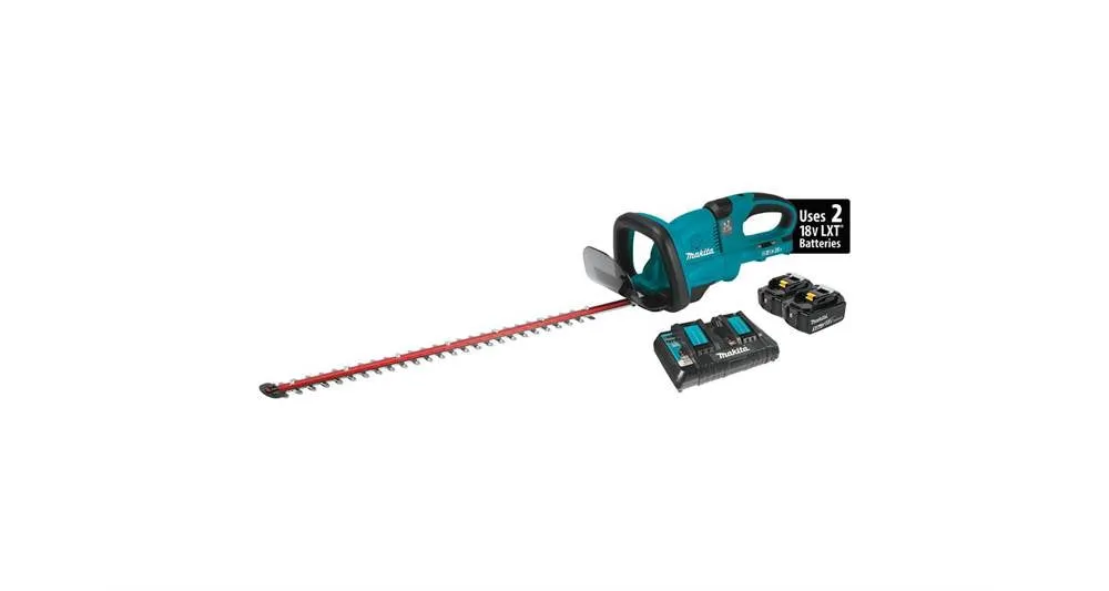 2020 Makita 18V X2 (36V) LXT® 25-1/2" Hedge Trimmer Kit (XHU04PT)