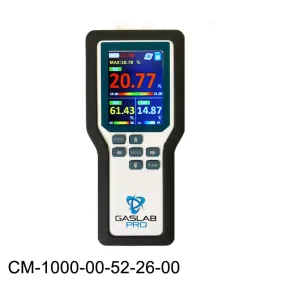 25% Oxygen and 20% Carbon Dioxide Sampling Data Logger