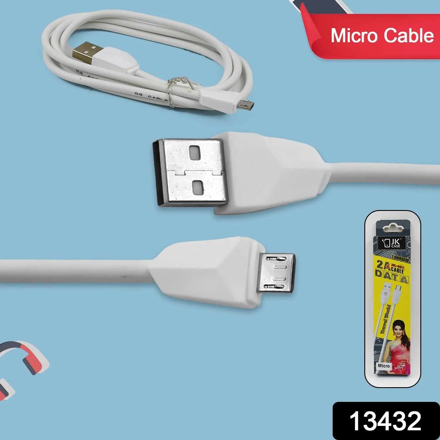 2A Fast Charging for android, Micro Cable (1000 mm)