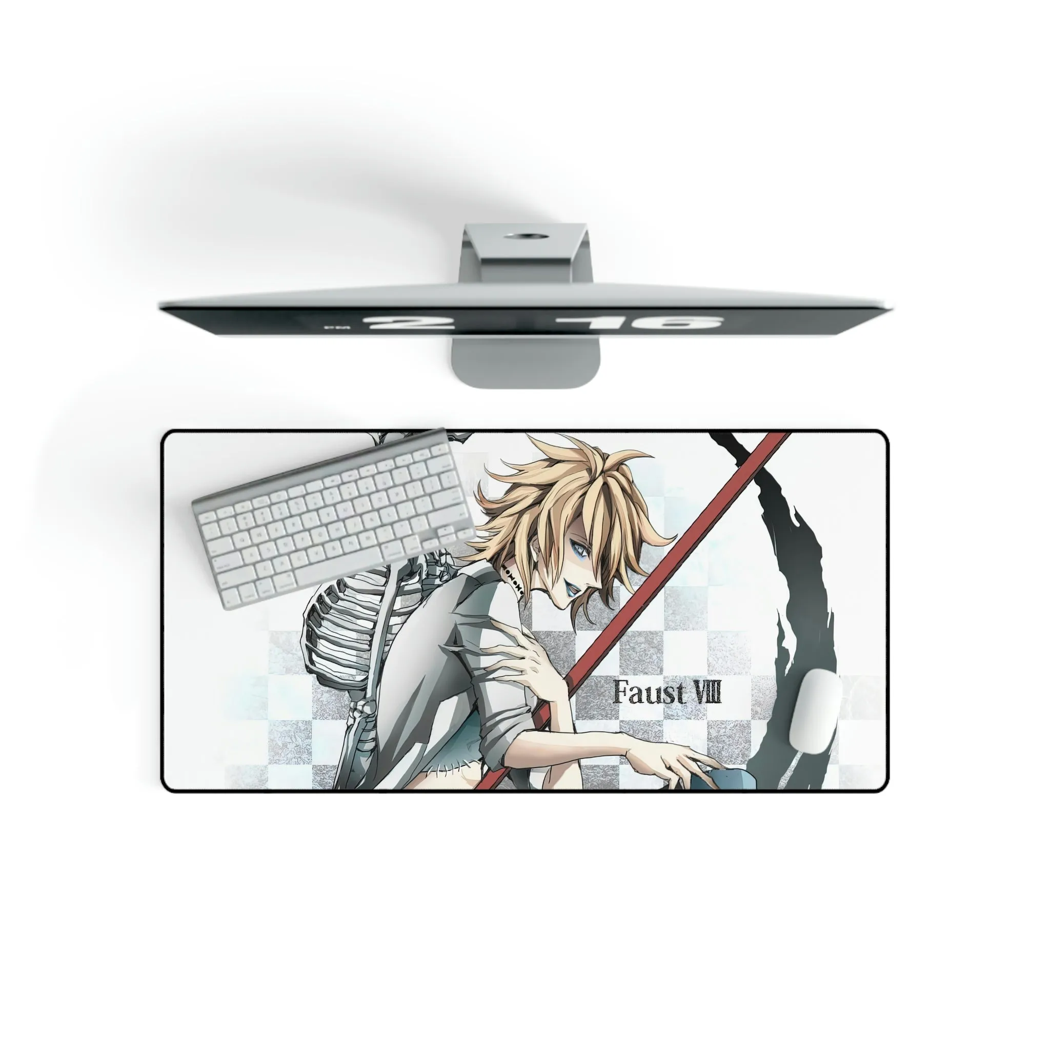 #3.3375, Shaman King, Faust VIII, Mouse Pad (Desk Mat)