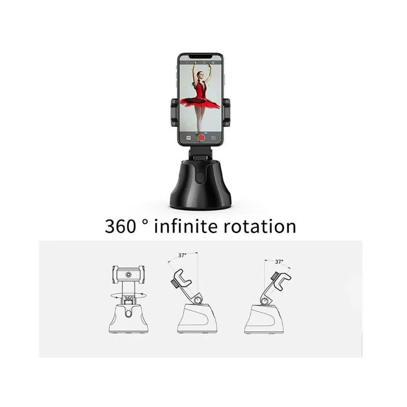 360 Degrees Infinite Horizontal Rotation Robot Tracking Holder