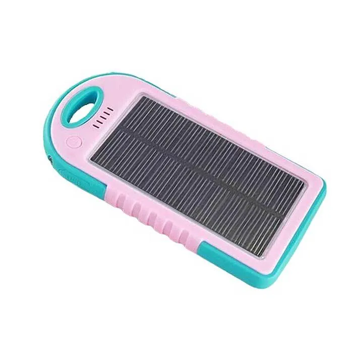 5,000 mAh Water-Resistant Solar Smartphone Charger