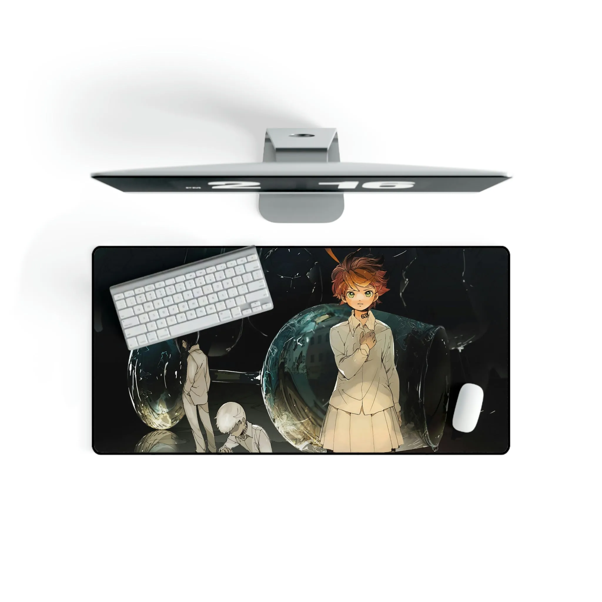 #5.2996, Emma, The Promised Neverland, Mouse Pad (Desk Mat)