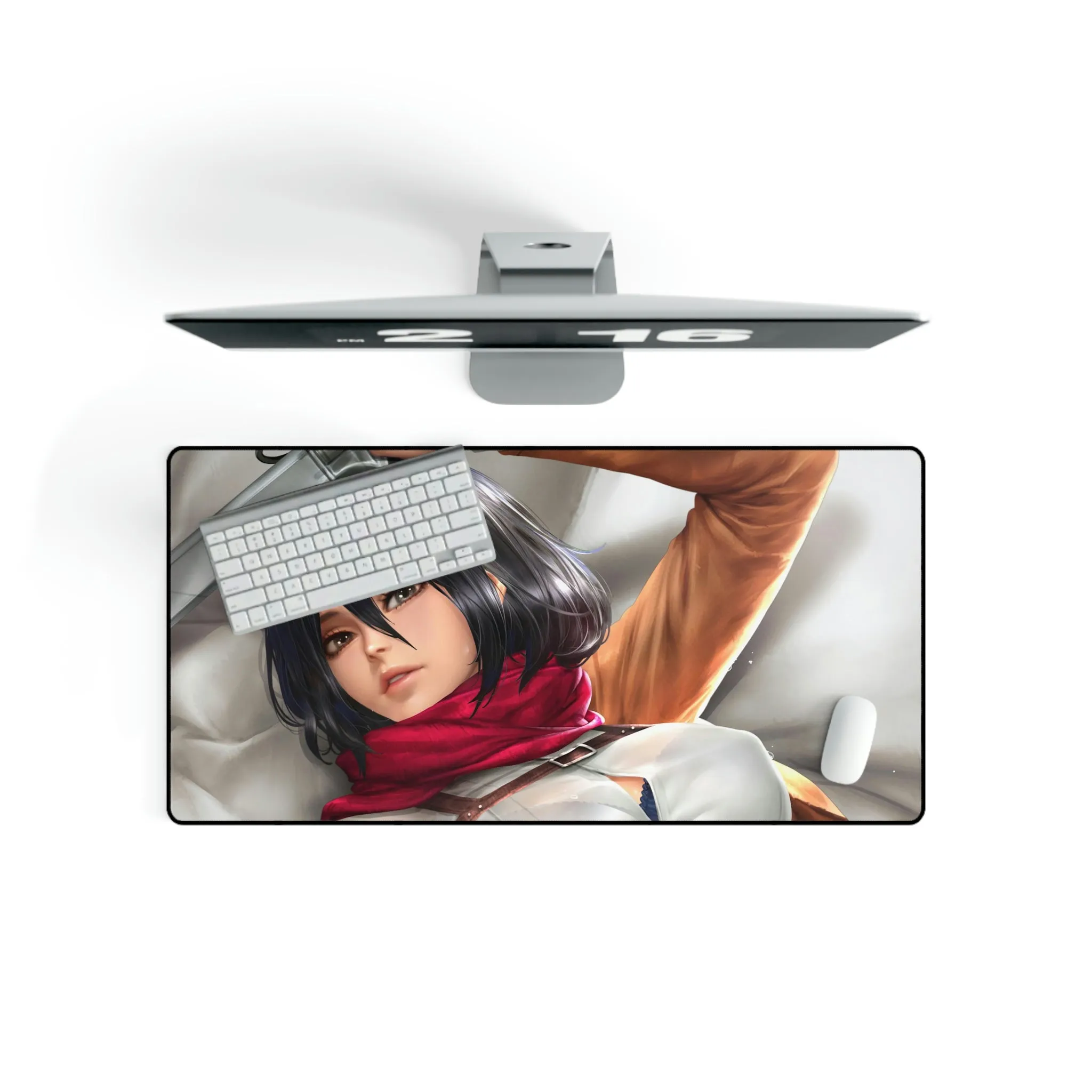 #5.3083, Mikasa, Attack on Titan, Mouse Pad (Desk Mat)