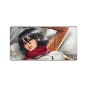 #5.3083, Mikasa, Attack on Titan, Mouse Pad (Desk Mat)