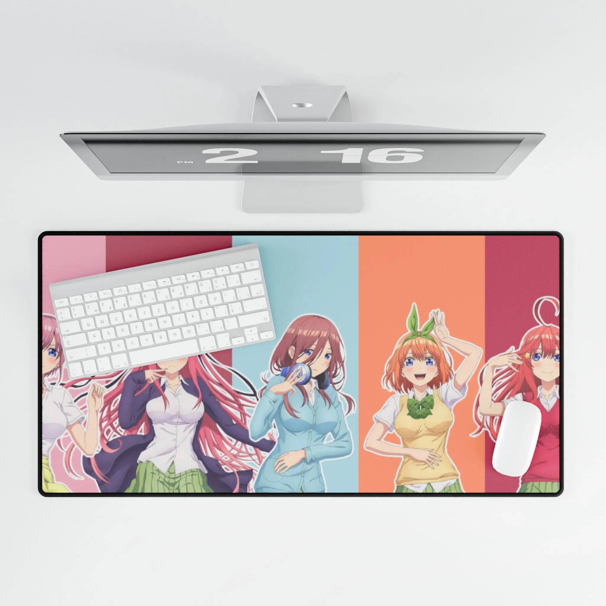 5Toubun no Hanayome 21:9 Ultrawide Mouse Pad (Desk Mat)