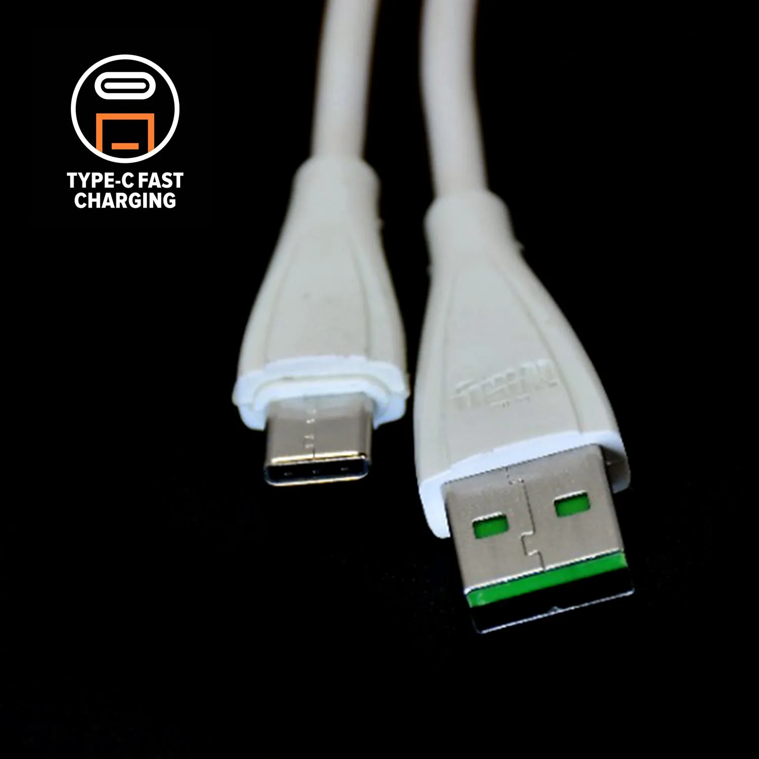 6481 Type C data cable with 2.4Amp Rapid Charging  (1000mm)