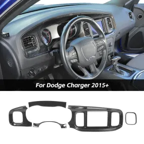 8.4 inches Console Dashboard Panel Cover Trim for Dodge Charger 2015 ｜CheroCar