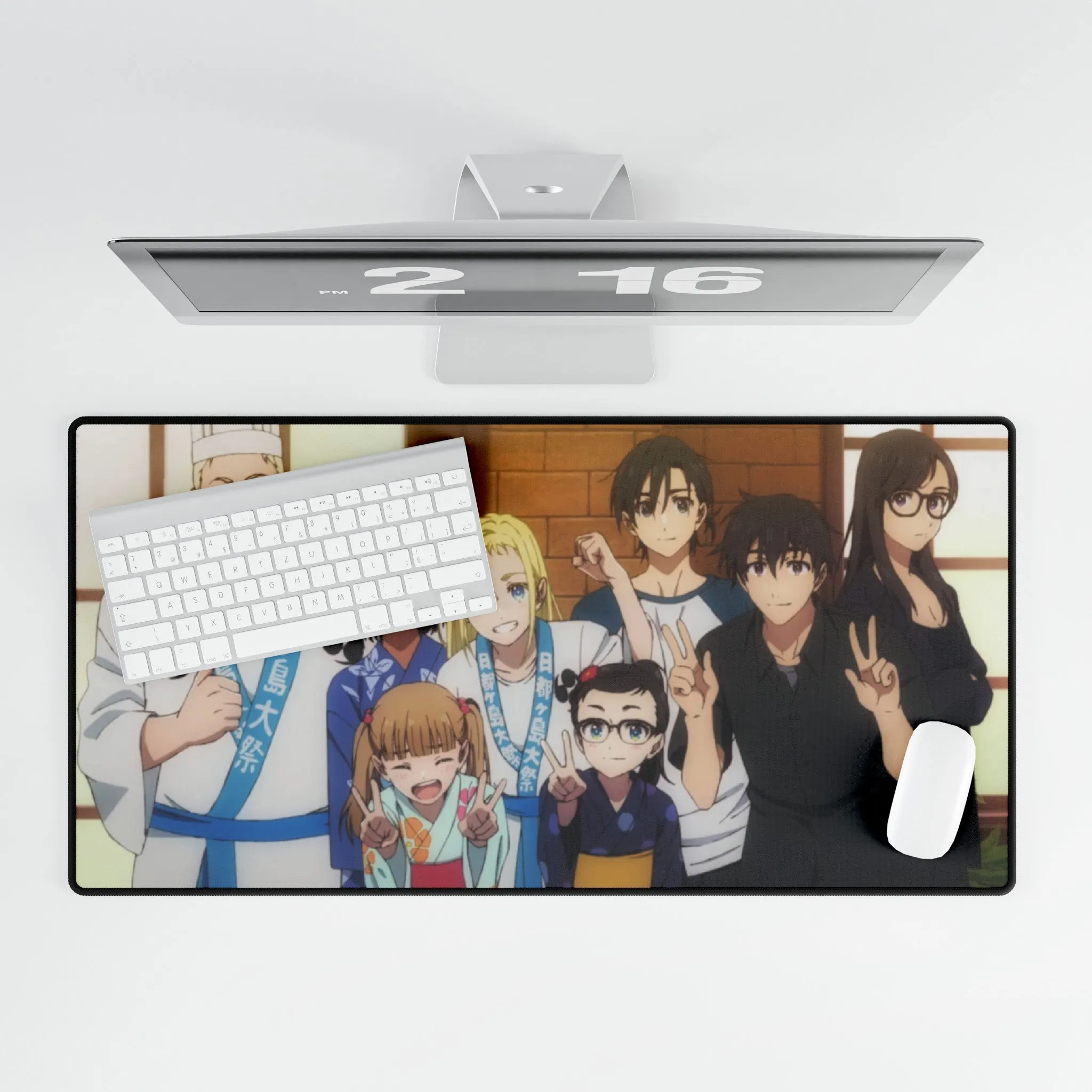 A Wholesome Pic After Disaster Mouse Pad (Desk Mat)