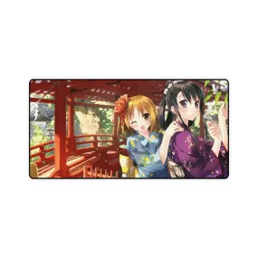 A Wink And A Smile to Make Your Day Mouse Pad (Desk Mat)