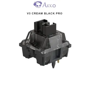 Akko Switches - V3 Cream Black Pro Switches (45pcs)