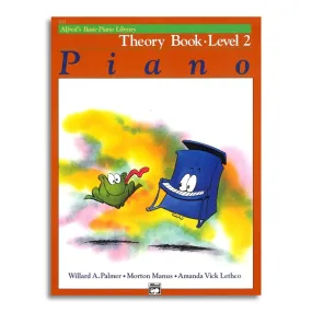 Alfred's Basic Piano Library Theory Book Level 2