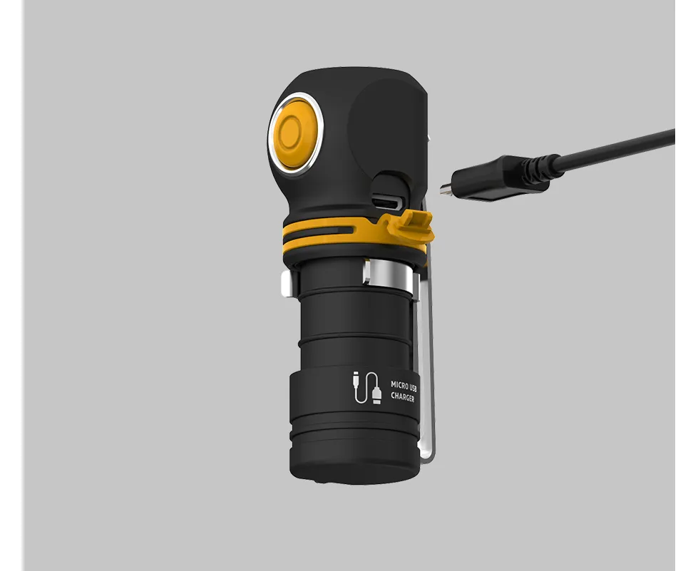 Armytek Elf C1 Micro USB Rechargeable  / White LED / 1000 lumen / TIR 70Â°:120Â° / 1x18350 (incl.)