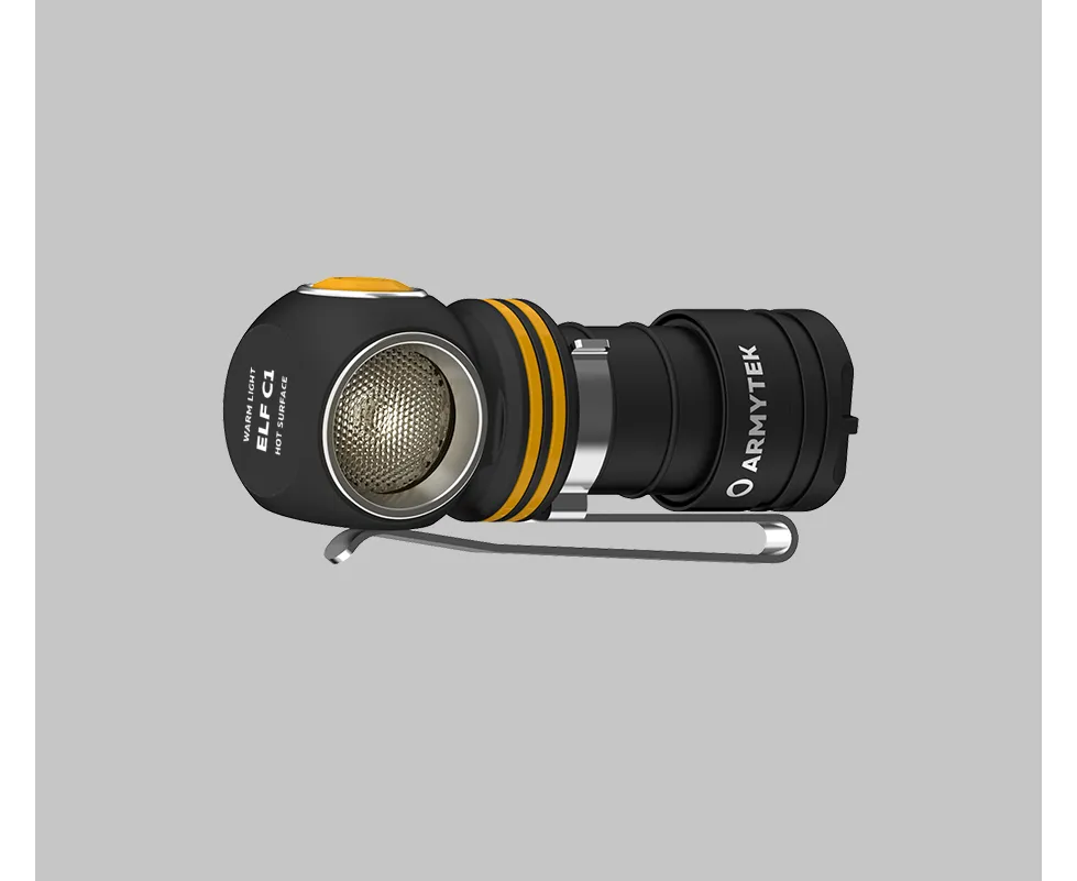 Armytek Elf C1 Micro USB Rechargeable  / White LED / 1000 lumen / TIR 70Â°:120Â° / 1x18350 (incl.)