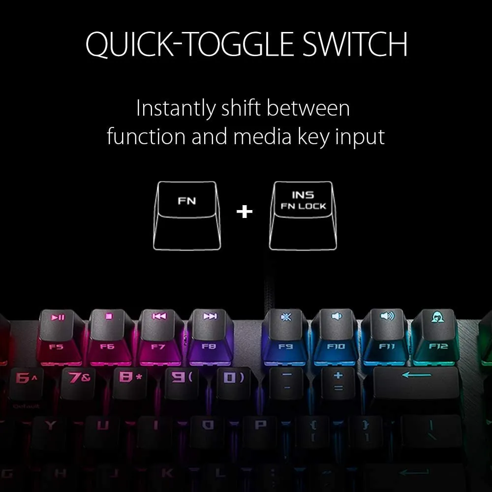 Asus ROG Strix Scope TKL Deluxe RGB Mechanical Keyboard