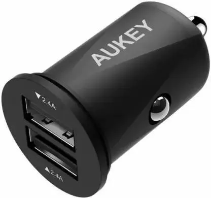 Aukey  CC-S5 (Upgraded Version) 4.8a Dual Port Usb Car Charger