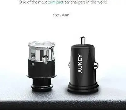 Aukey  CC-S5 (Upgraded Version) 4.8a Dual Port Usb Car Charger