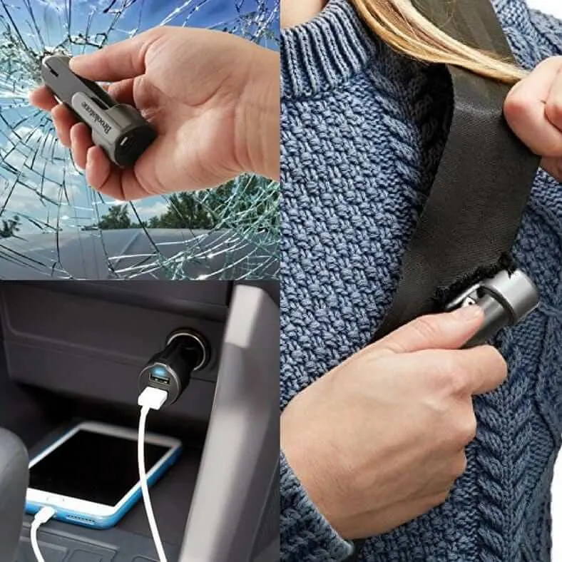 Auto Safety Tool USB Charger Power Bank & More