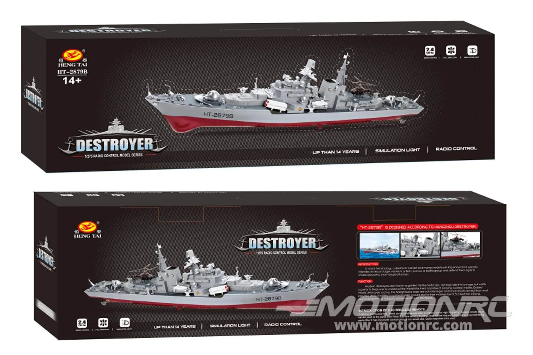 Bancroft 1/275 Scale Chinese Destroyer 780mm (30.7") - RTR