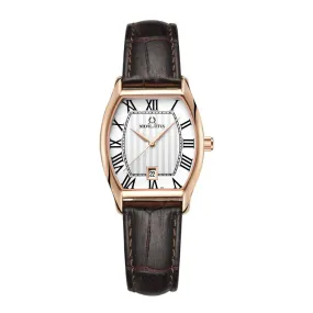 Barista 3 Hands Date Quartz Leather Women Watch W06-02825-002