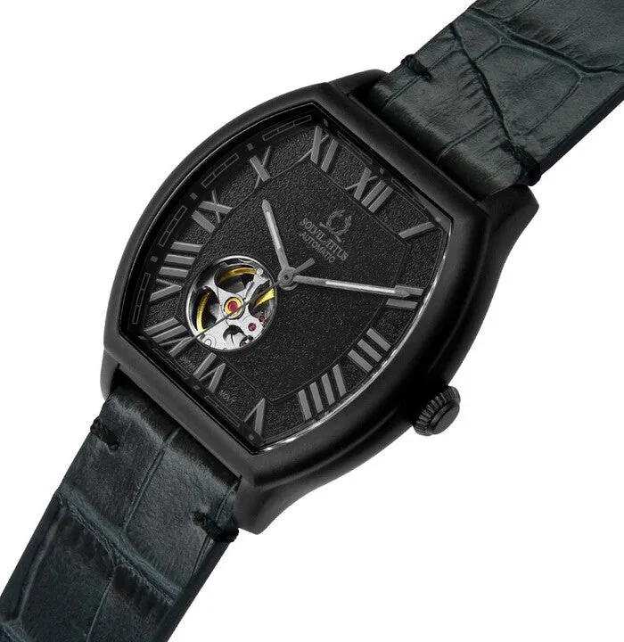 Barrique 3 Hands Mechanical Leather Men Watch W06-03268-006