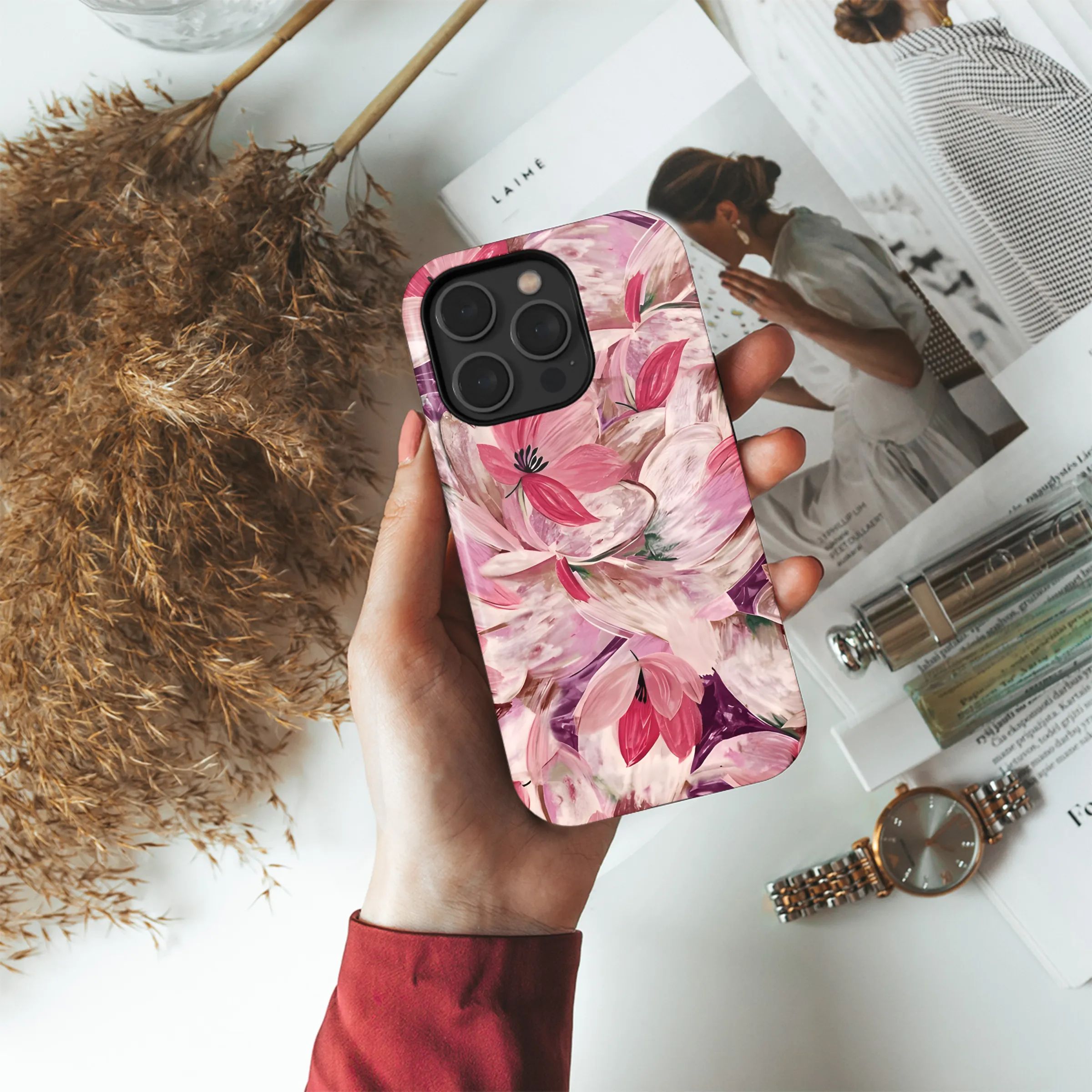 Batik Shibori Tie Dye Phone Case iPhone Samsung Cover Pixel 3835