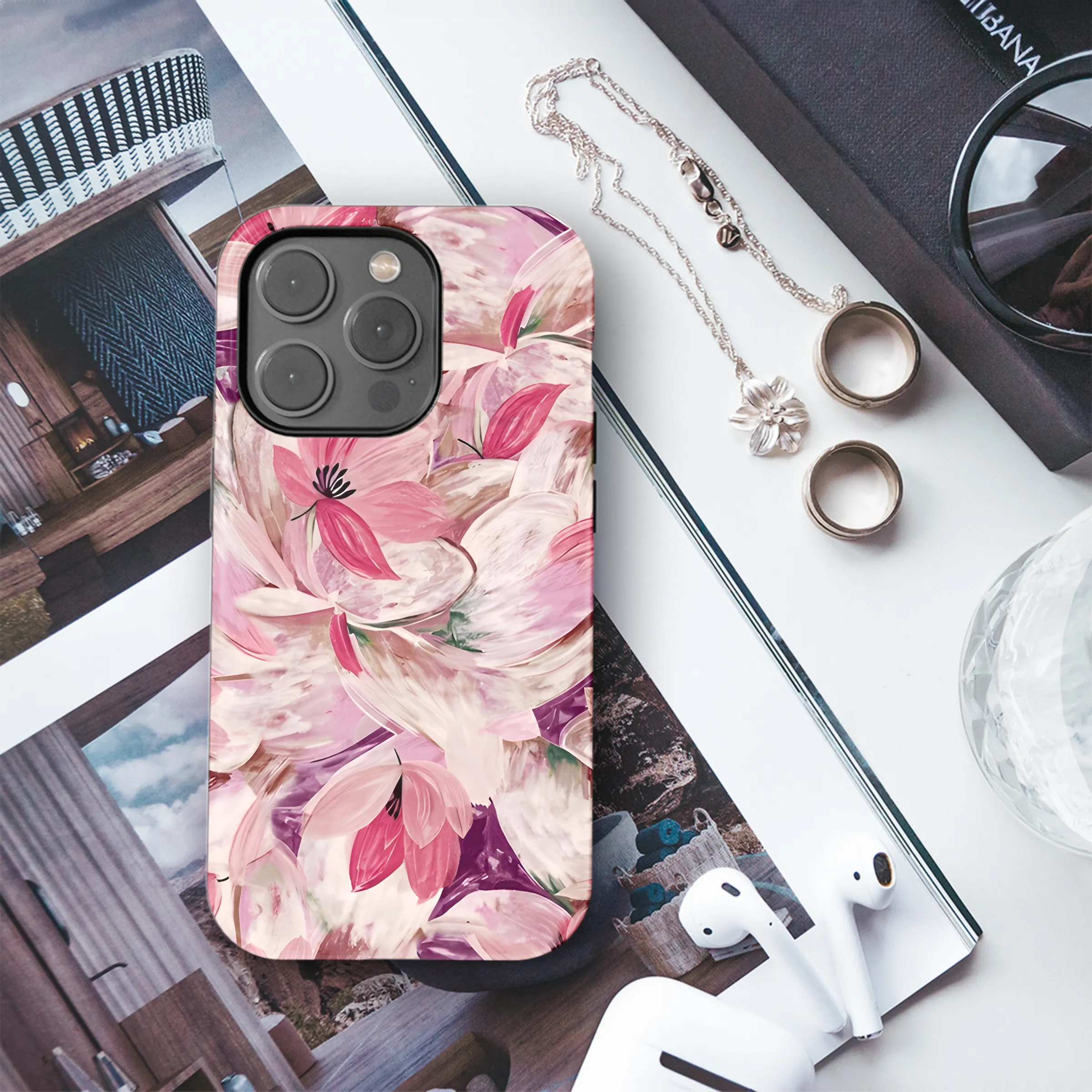 Batik Shibori Tie Dye Phone Case iPhone Samsung Cover Pixel 3835