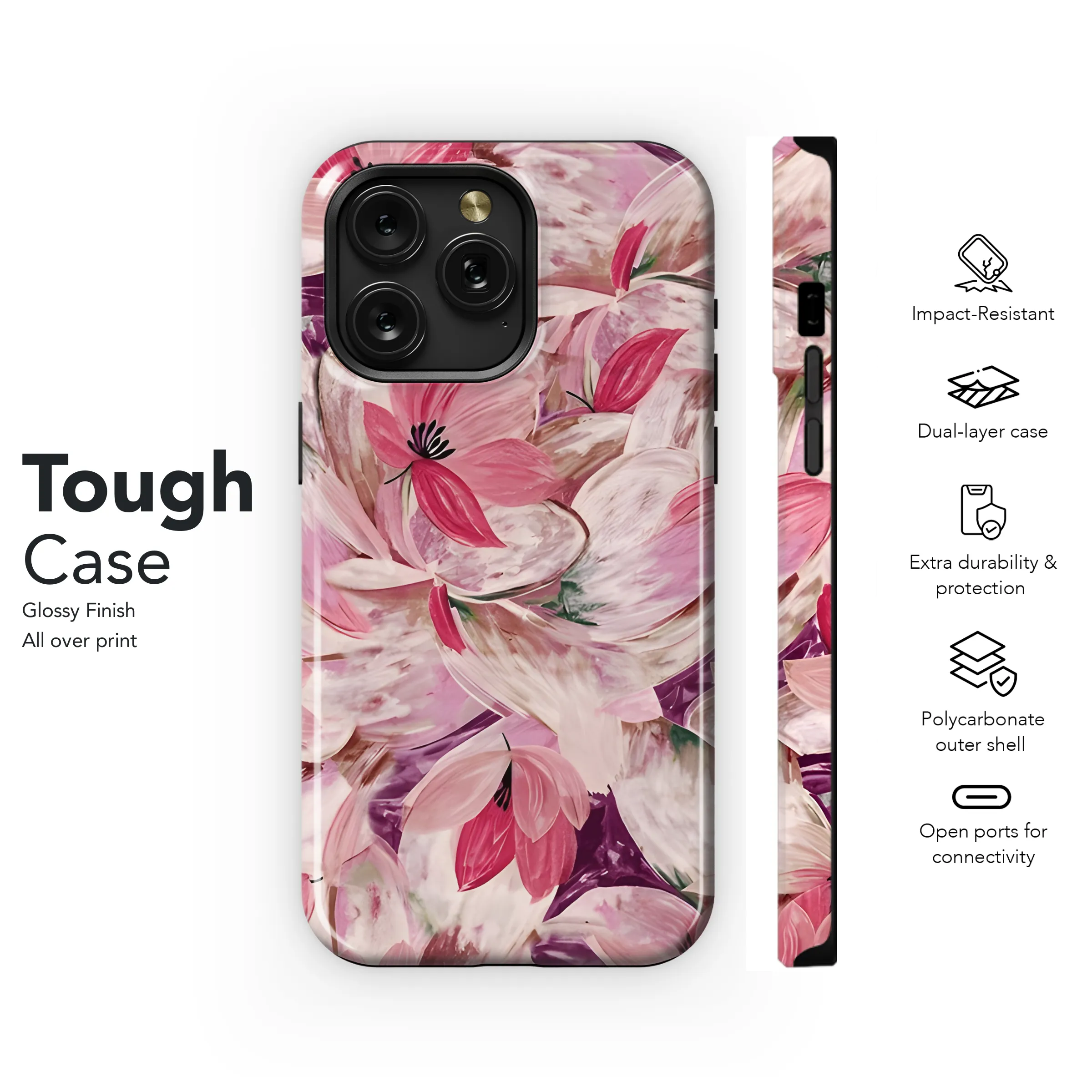 Batik Shibori Tie Dye Phone Case iPhone Samsung Cover Pixel 3835