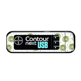 Bayer Contour Next USB Vinyl Sticker (Kiwi Life)