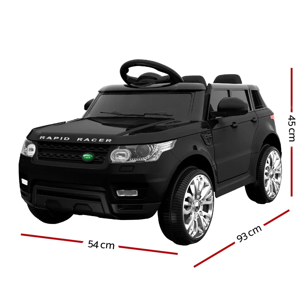 Black 12V Kids Electric Ride On Car SUV w/ Remote - Rigo