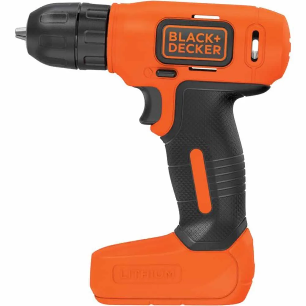 Black & Decker BDCD8BVA 8V MAX DRILL W/10 BITS