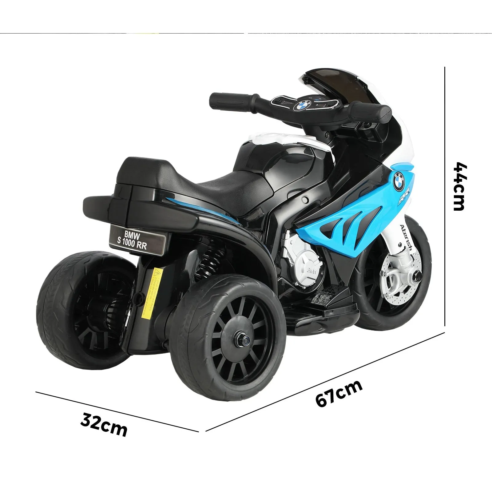 BMW Ride On Motorbike Kids Battery Powered Motorcycle Toy Electric Police Car