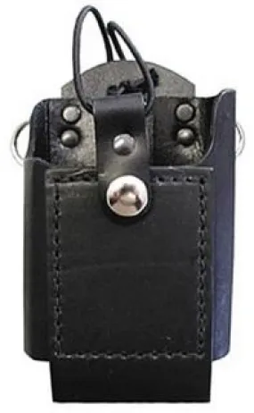 Boston Leather Radio Case for Motorola HT90 and MTX 900 Snap Closure