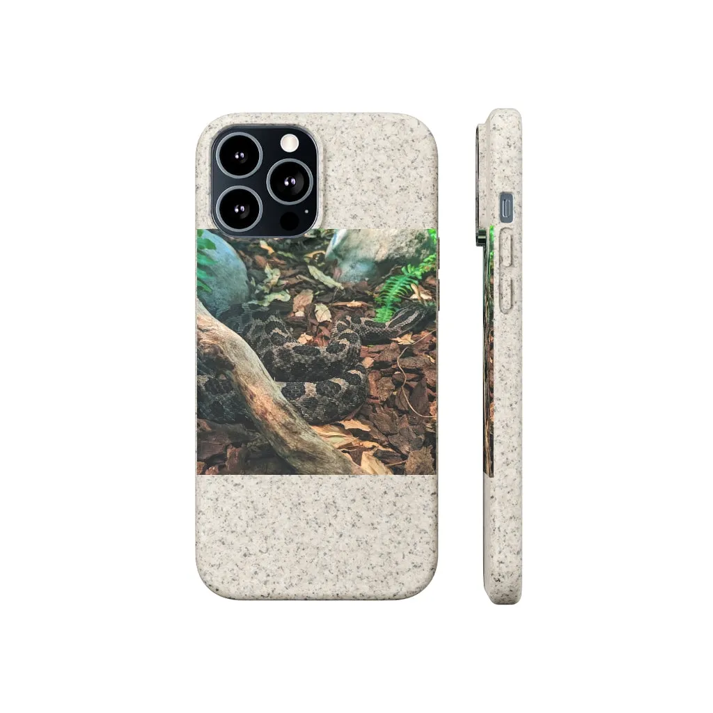 Brown Black Snake Biodegradable Case