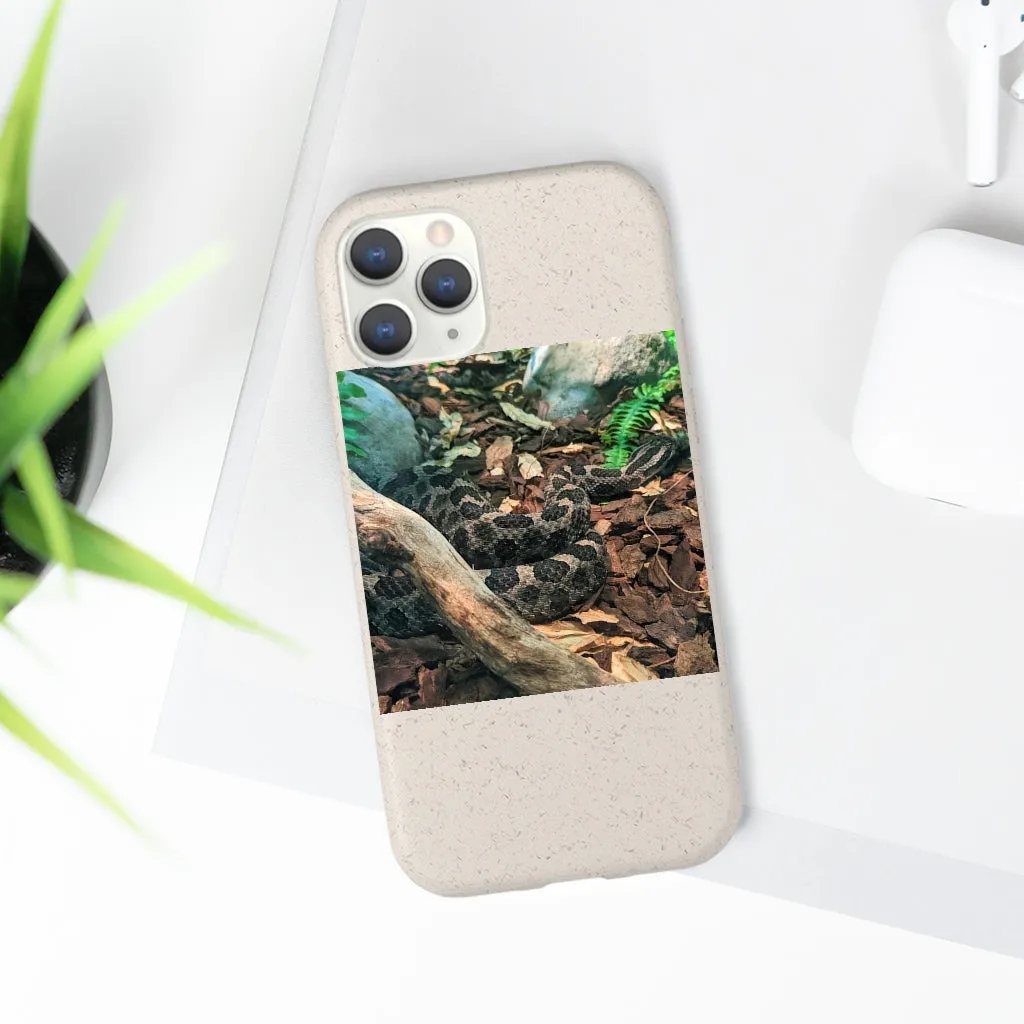 Brown Black Snake Biodegradable Case