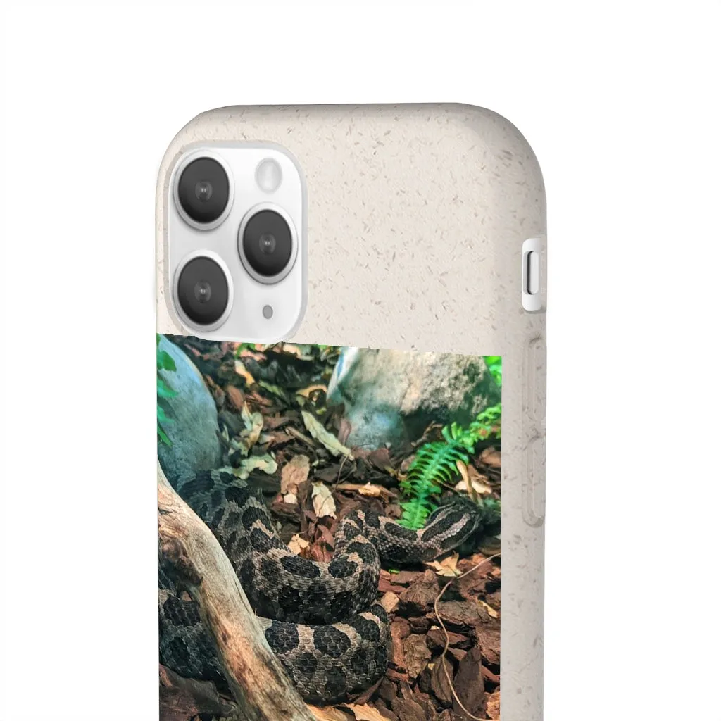 Brown Black Snake Biodegradable Case