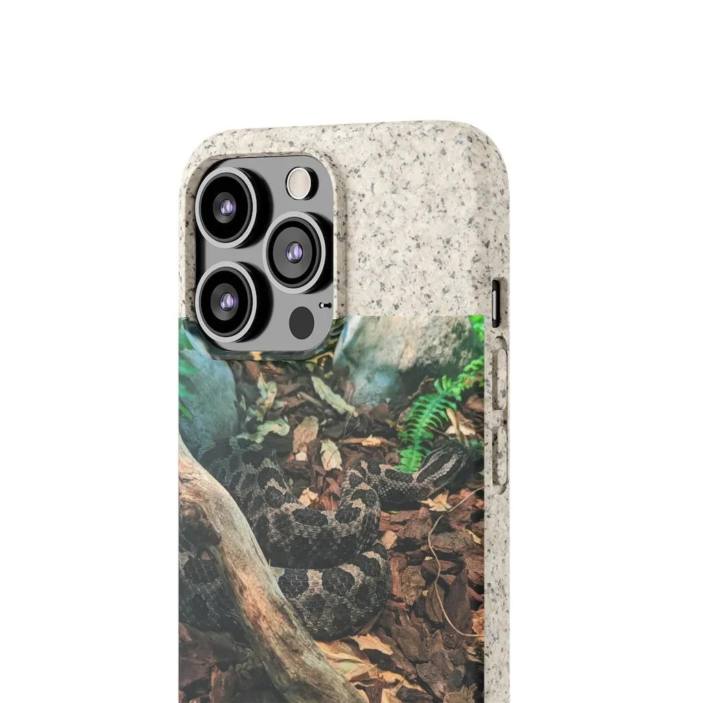 Brown Black Snake Biodegradable Case