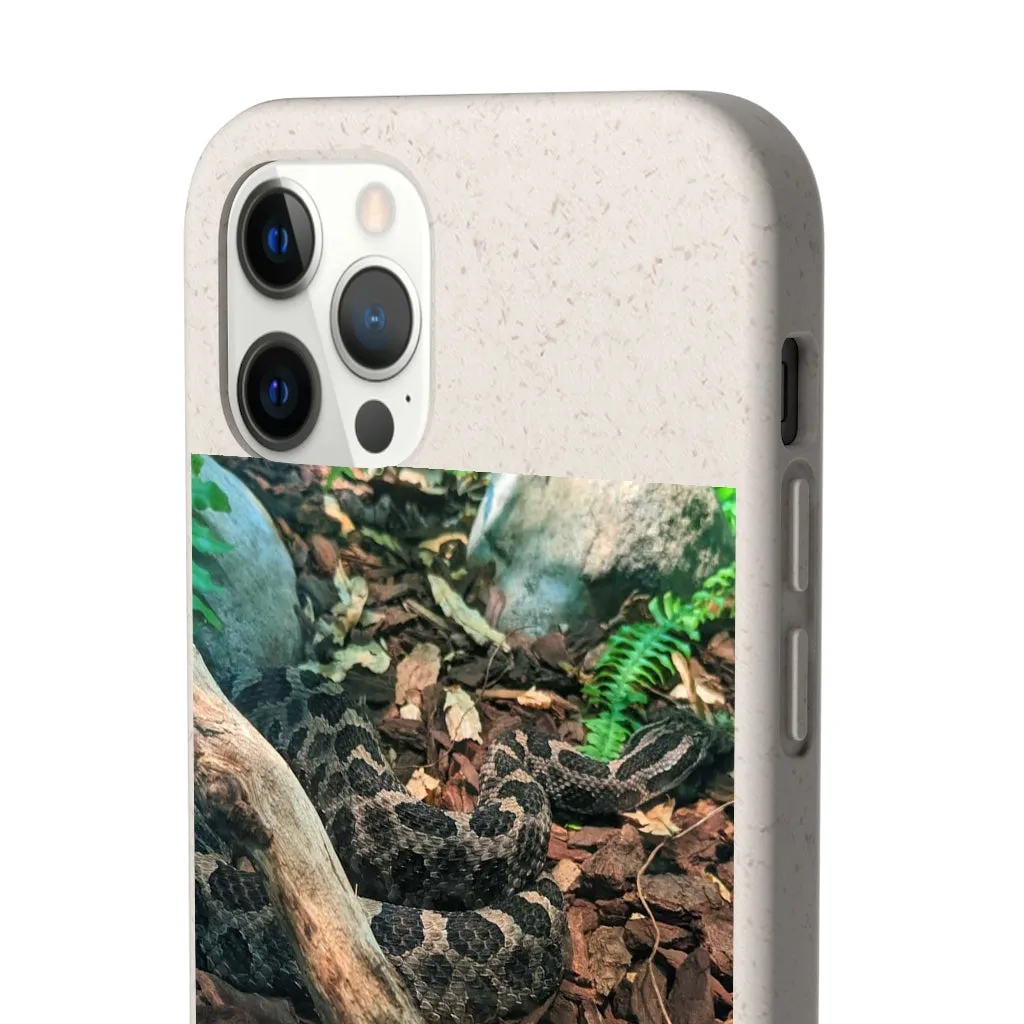 Brown Black Snake Biodegradable Case