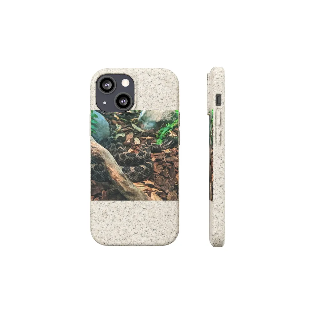 Brown Black Snake Biodegradable Case