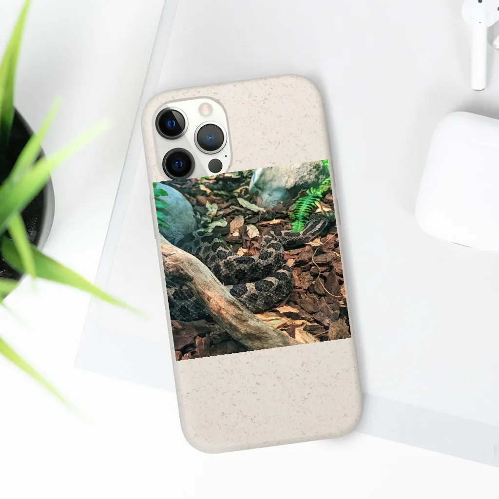 Brown Black Snake Biodegradable Case