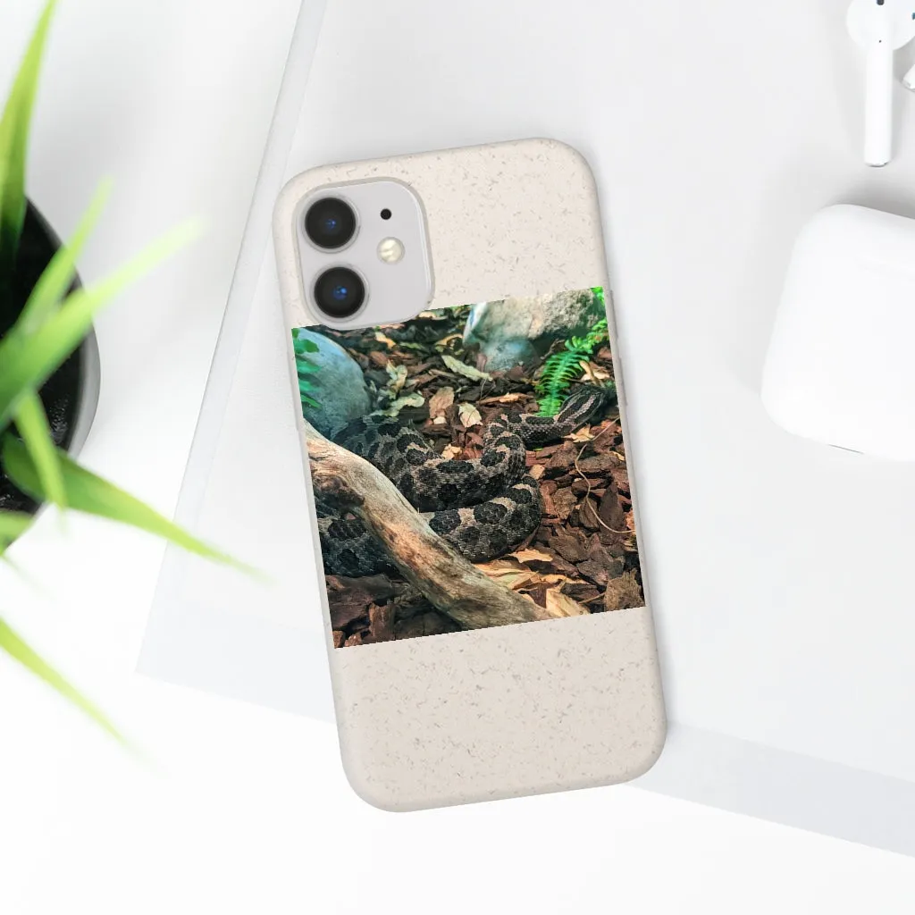 Brown Black Snake Biodegradable Case