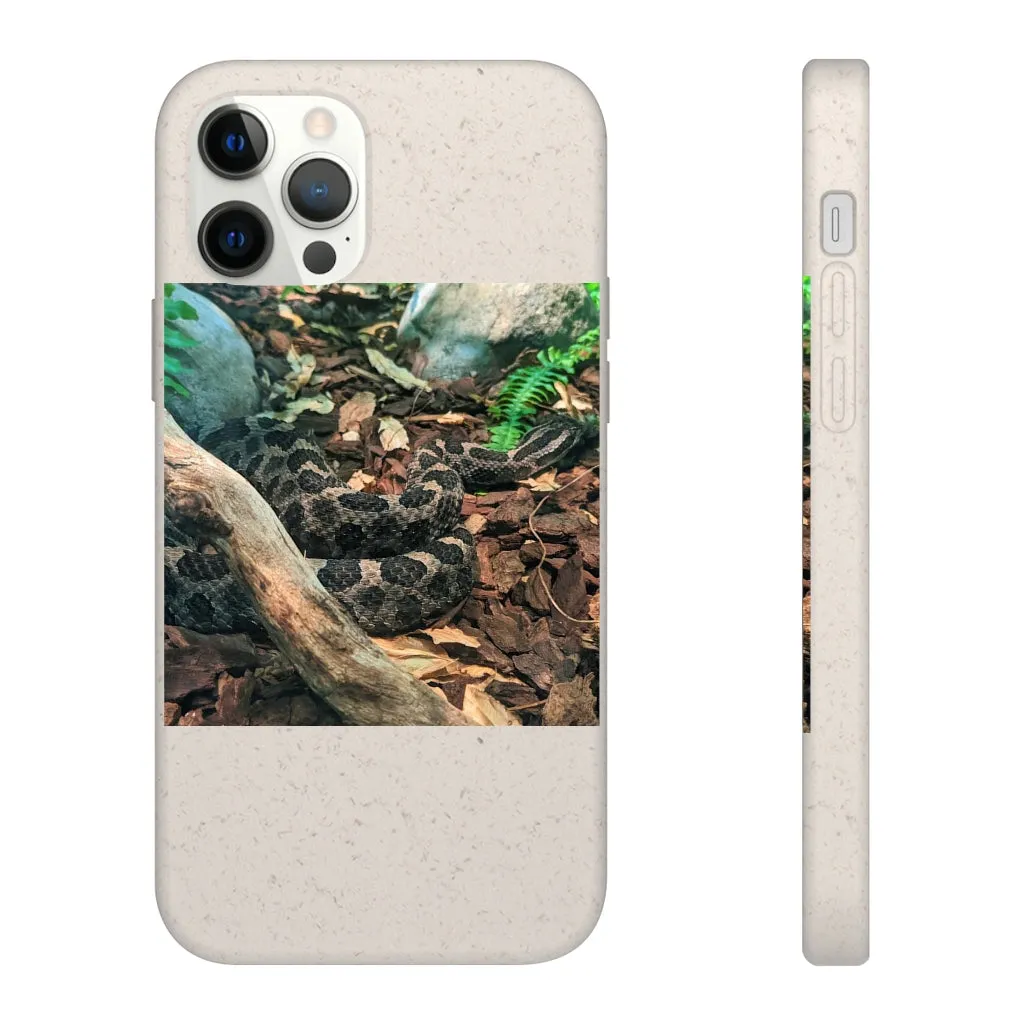 Brown Black Snake Biodegradable Case