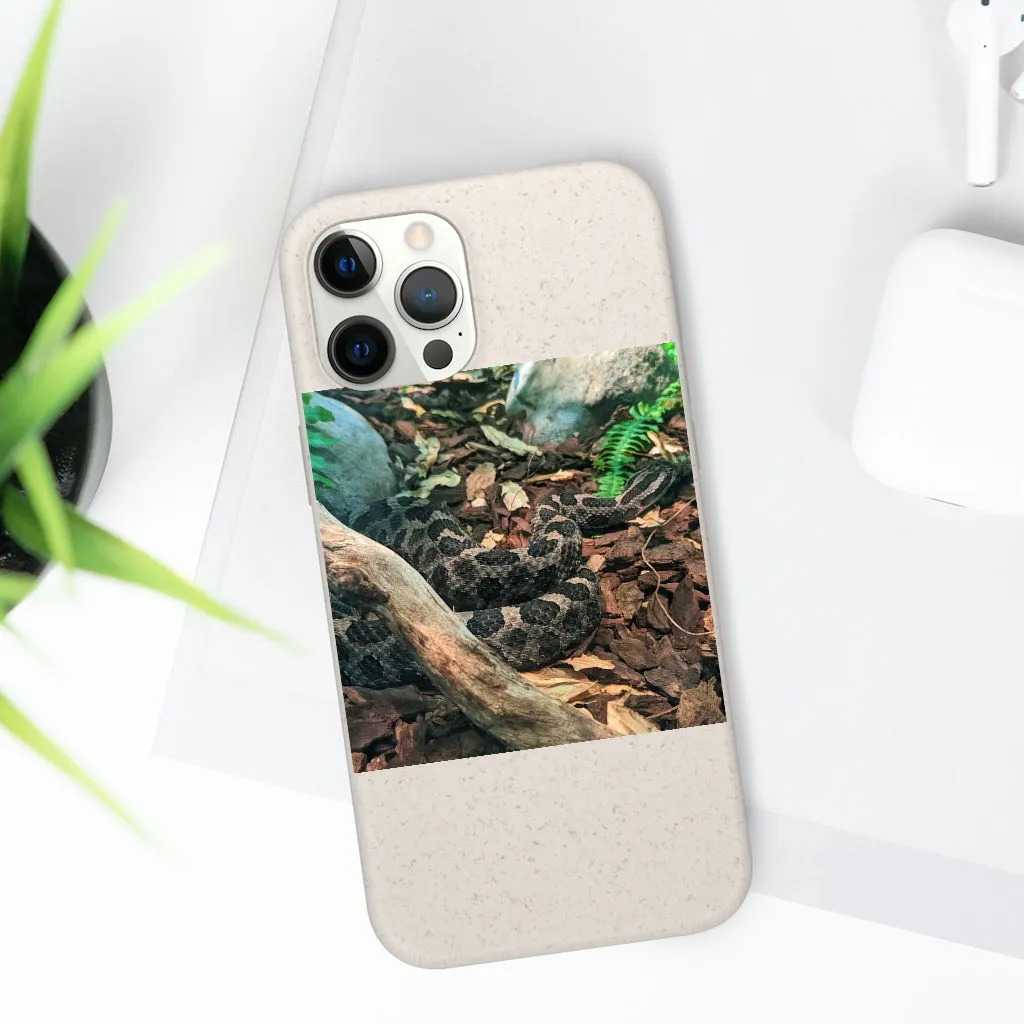 Brown Black Snake Biodegradable Case