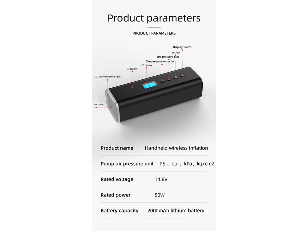 Car Tyre Inflator