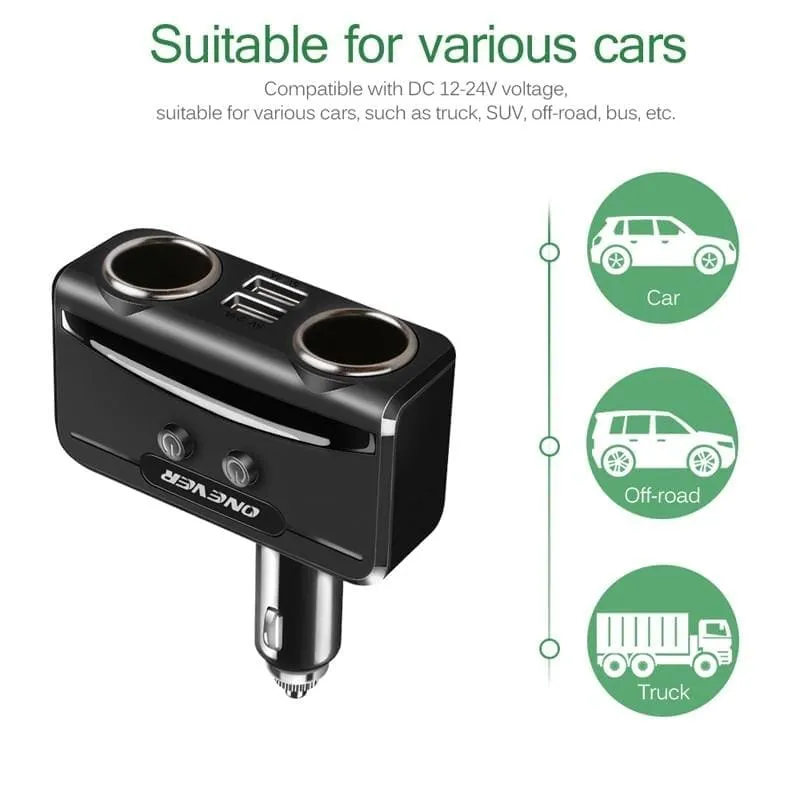 Car USB Cigarette Lighter