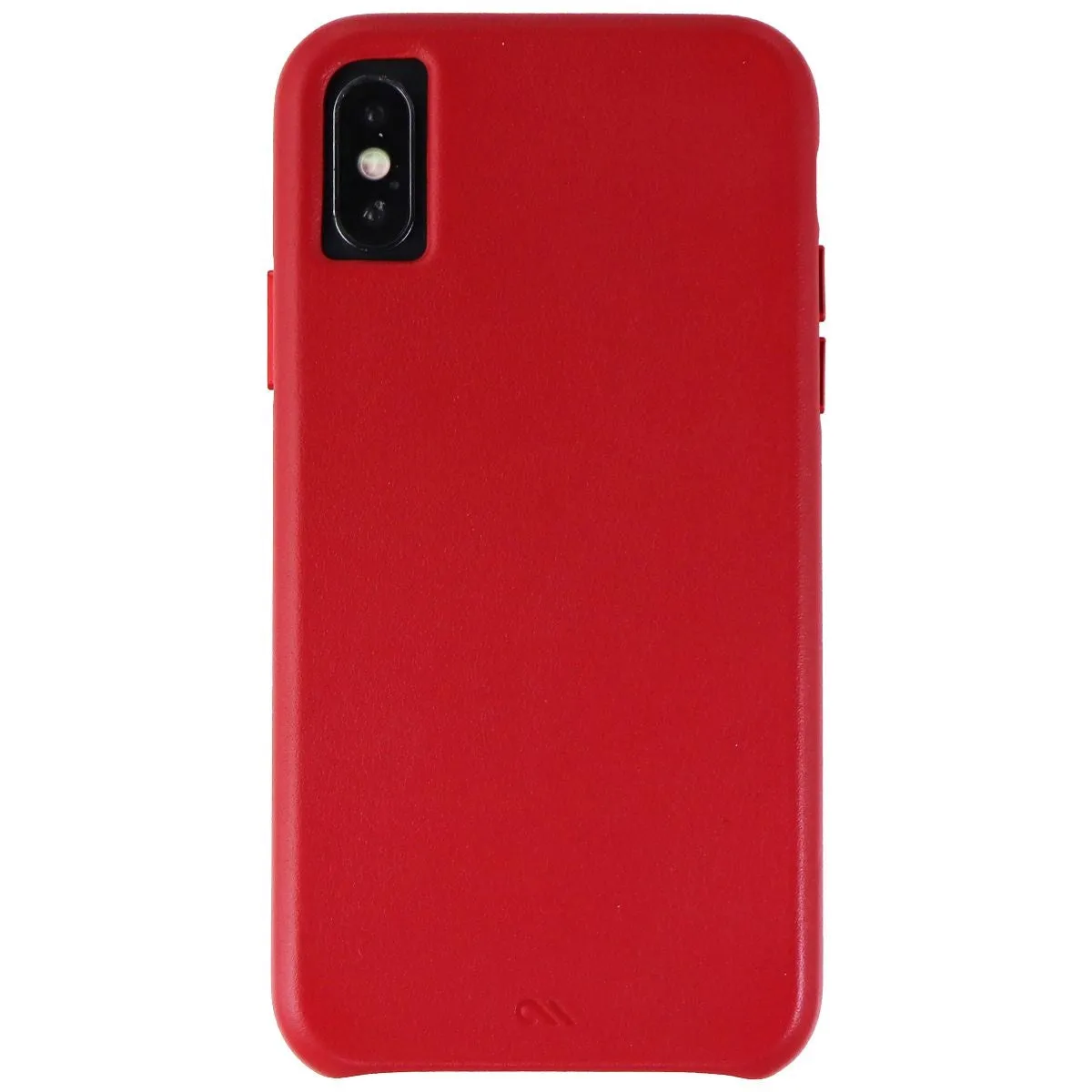 Case-Mate Barely There Leather Slim Case for iPhone XS / X - Cardinal Leather