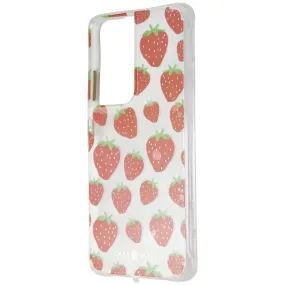 Case-Mate Prints Series Case for Samsung Galaxy S21 Ultra 5G - Strawberry Jam