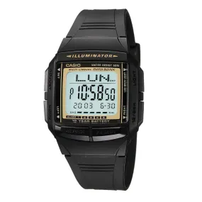 Casio DB-36-9A Black Watch For Men and Women