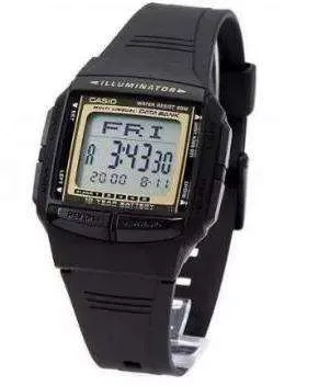 Casio DB-36-9A Black Watch For Men and Women